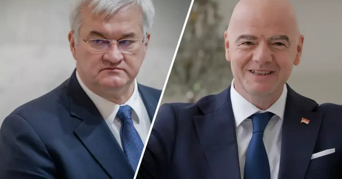 «Моральний дегенерат». Сибіга розніс президента ФІФА через плани щодо росії