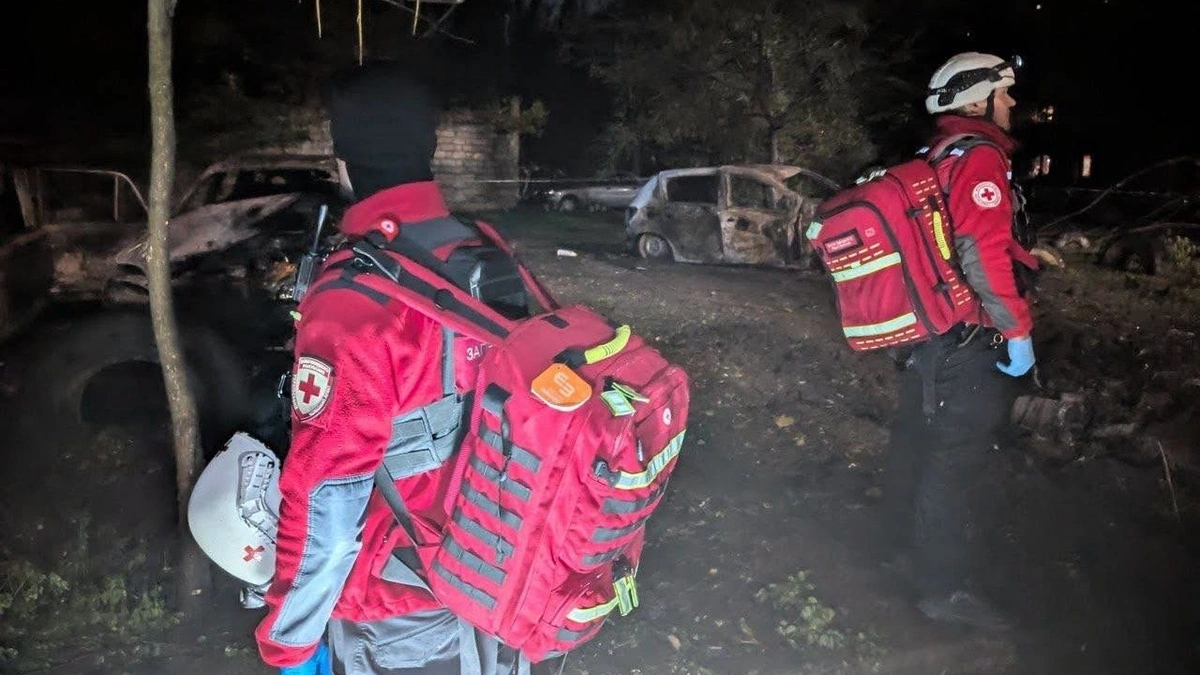 Червоний Хрест допомагає долати наслідки ворожої атаки на Хмельниччині